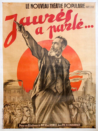 French socialist leader Jean Jaurès