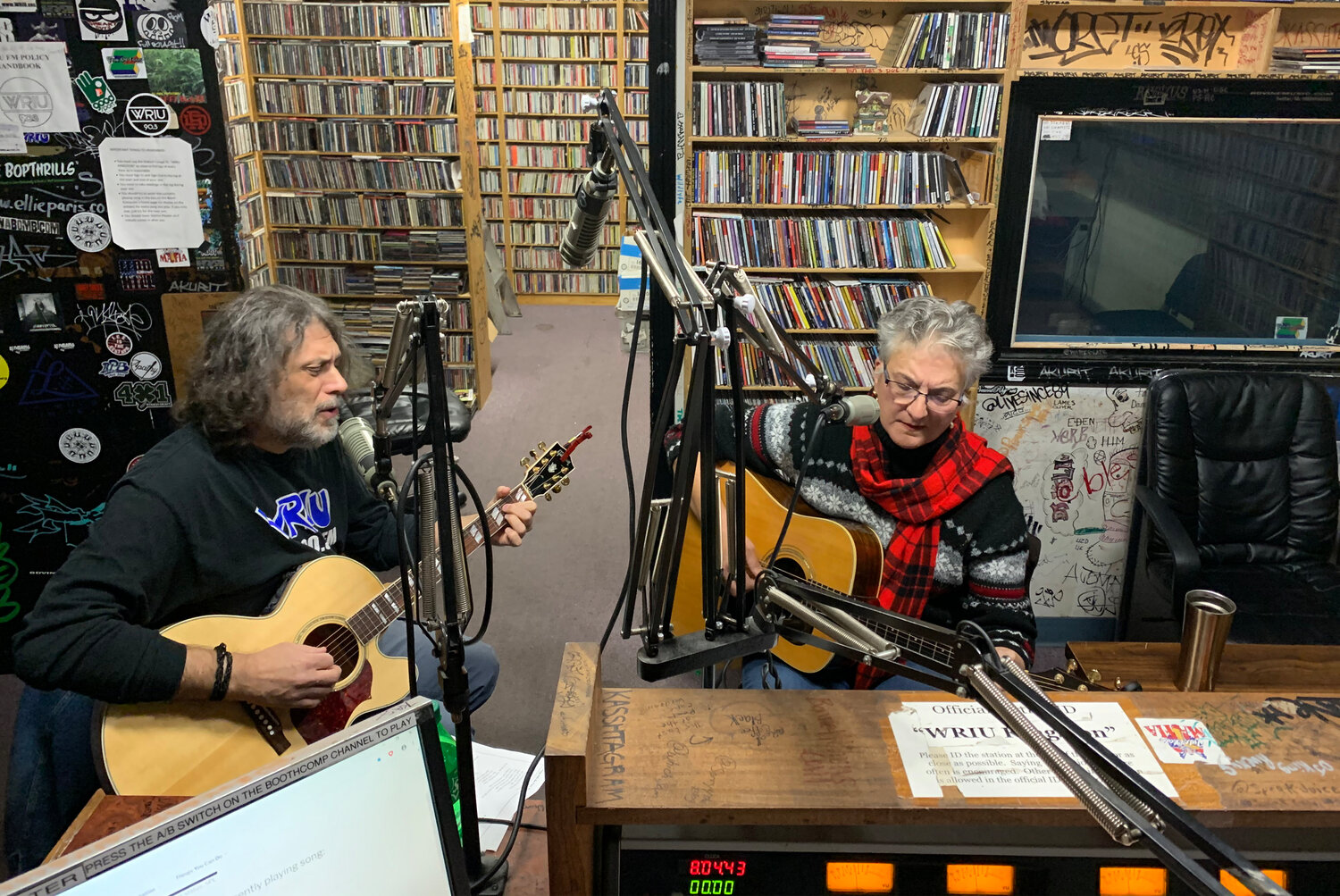 performing at WRIU